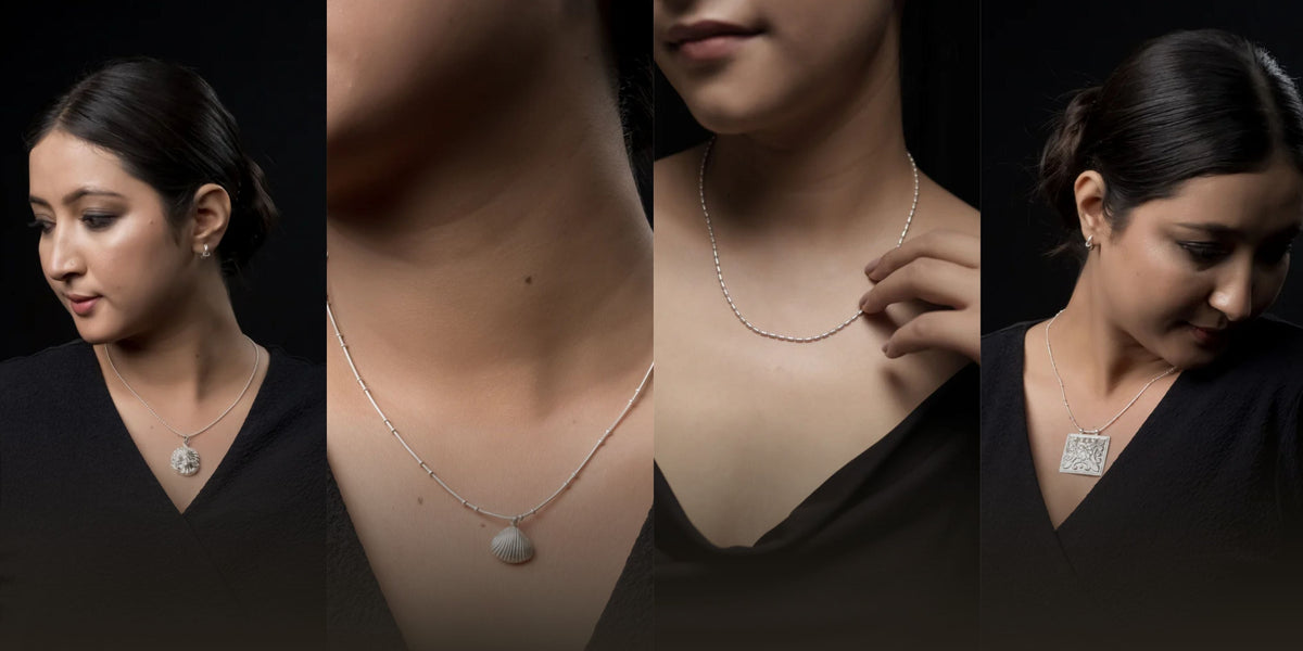 Silver chain for women