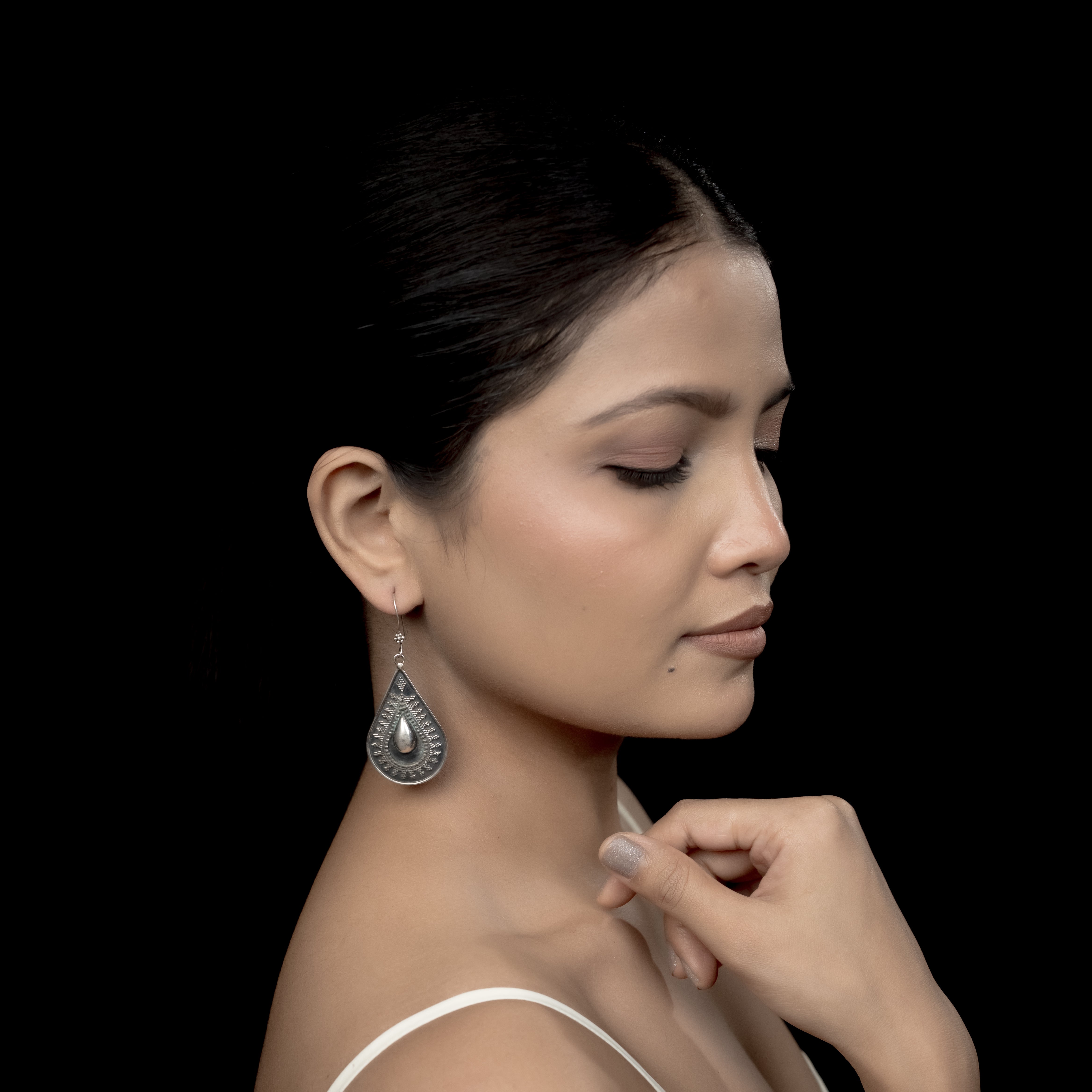 Jalvika Silver Earrings