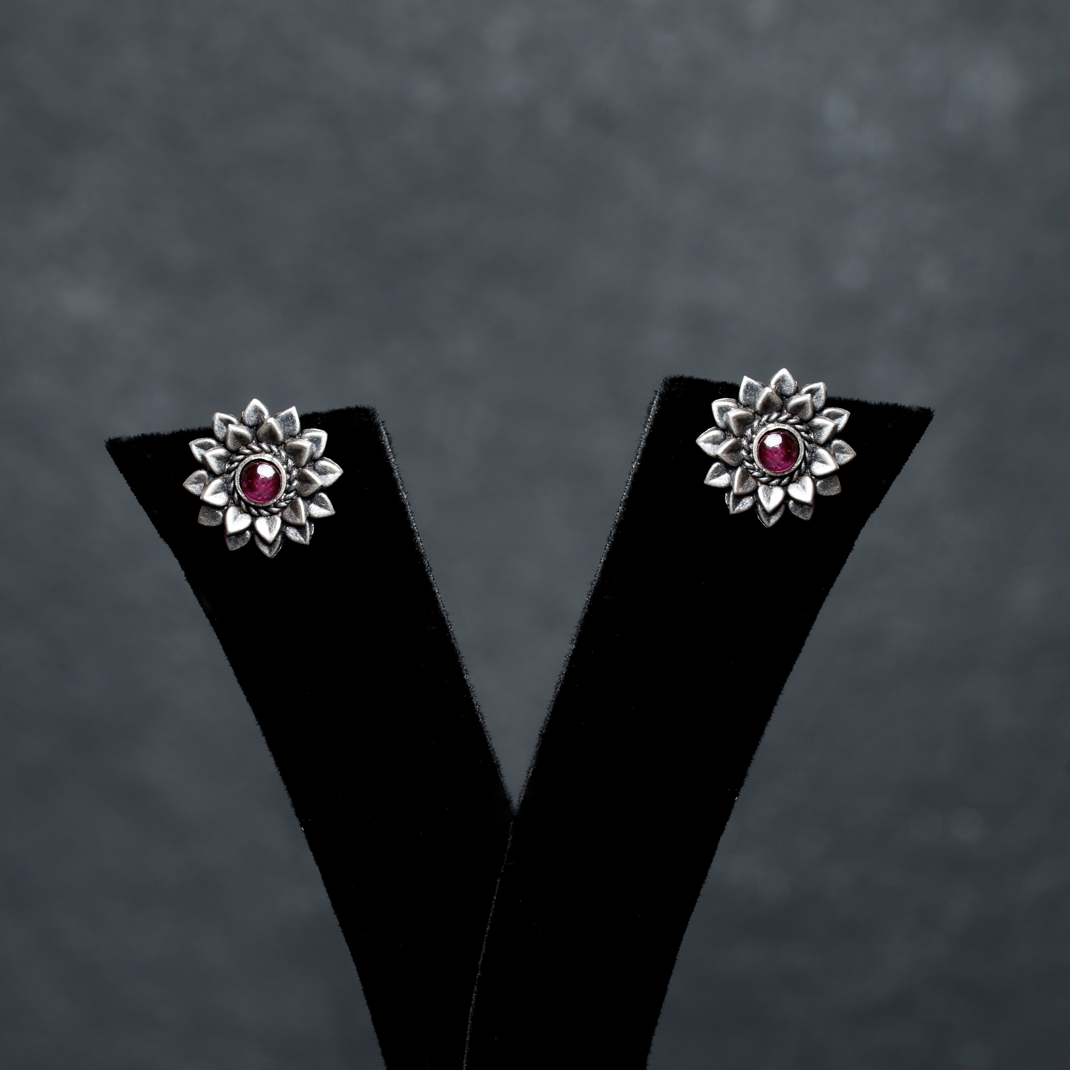 Silver Gulmisha Studs