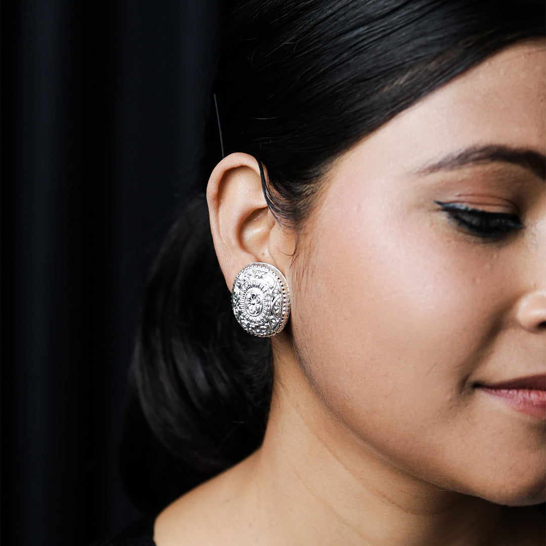 Silver Guldaar Earrings