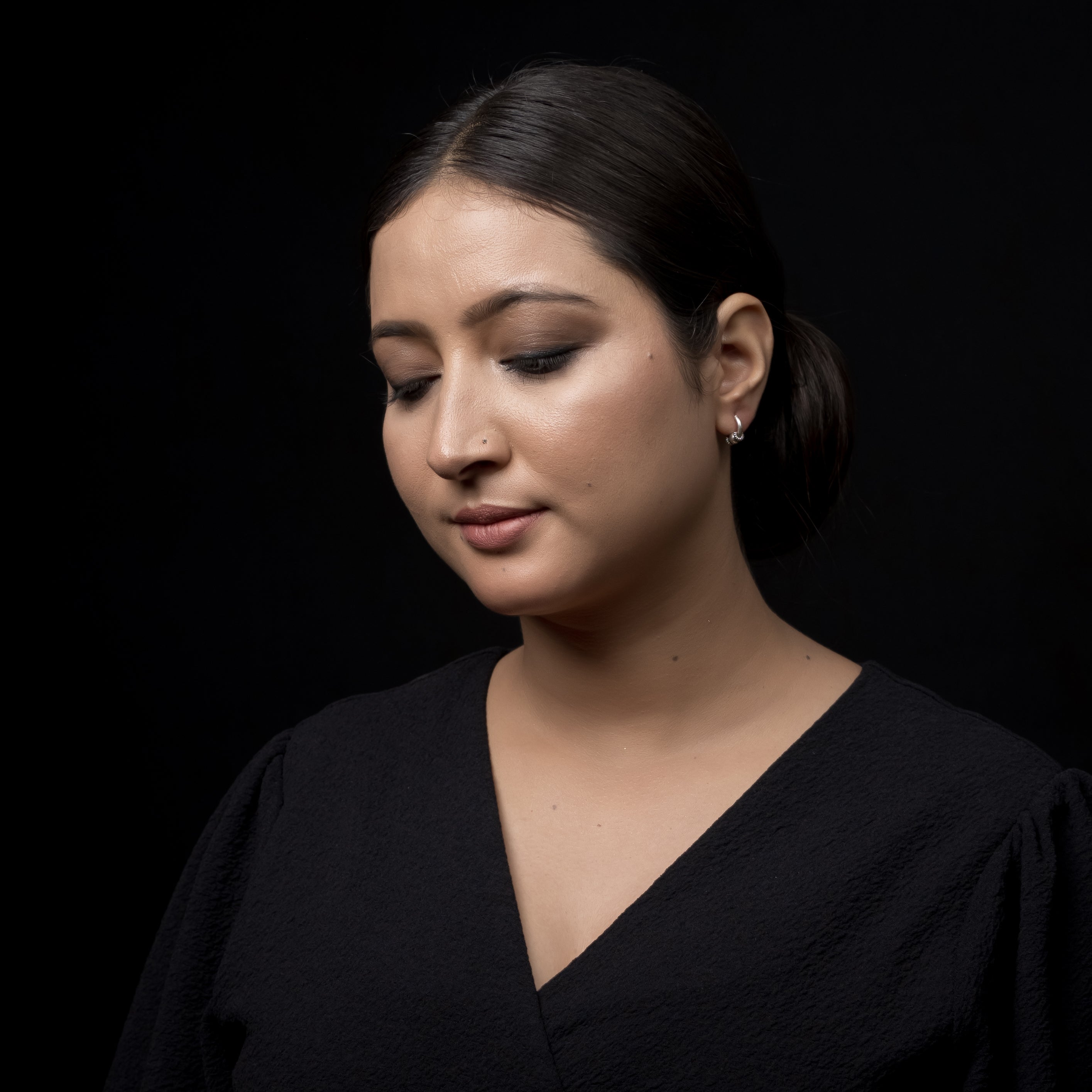 TIKULI Silver Hoops
