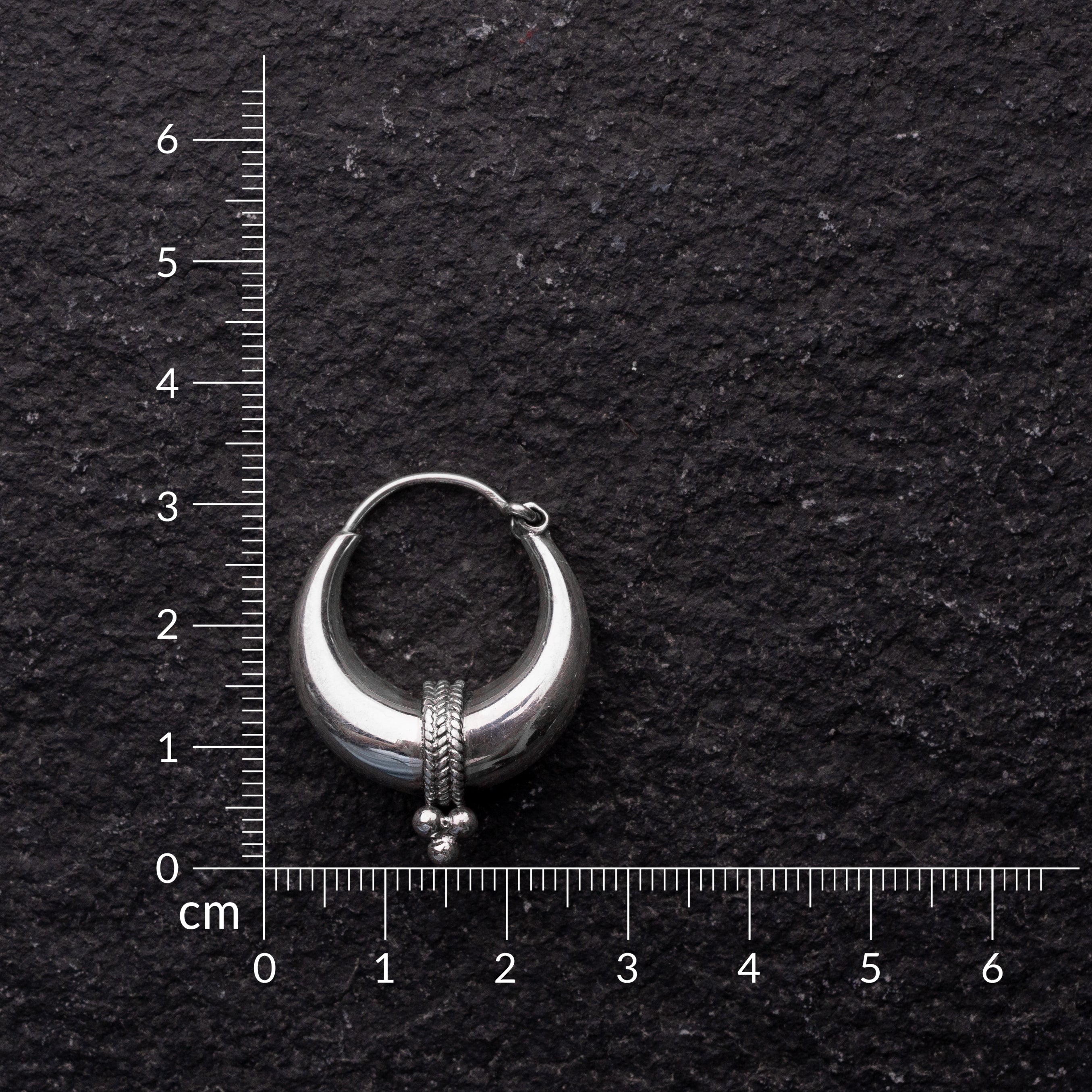RETO Silver Hoops