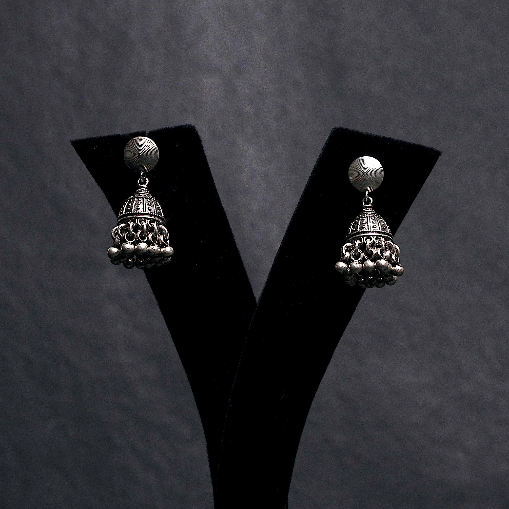 Jhini Silver Jhumki