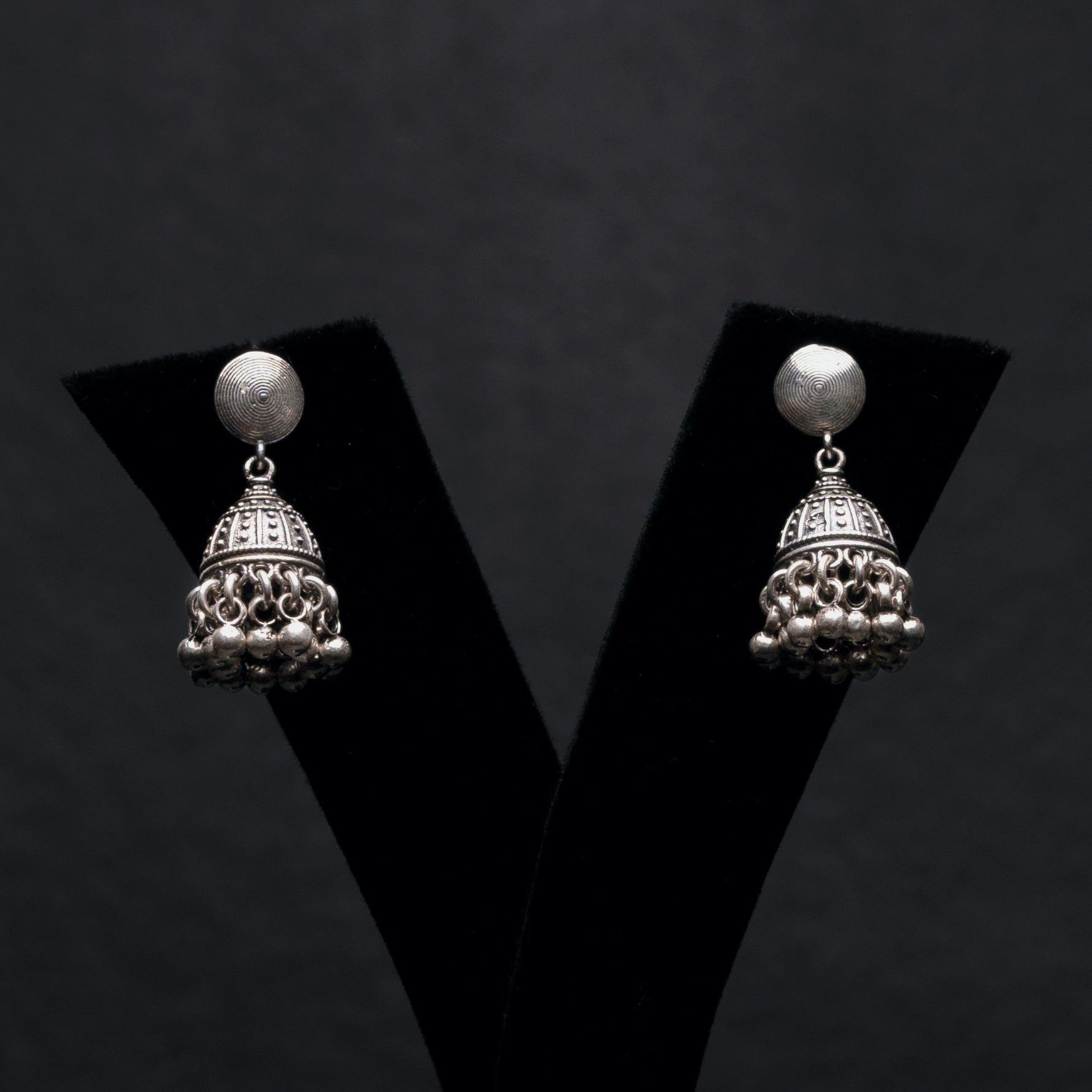 Jhini Silver Jhumki