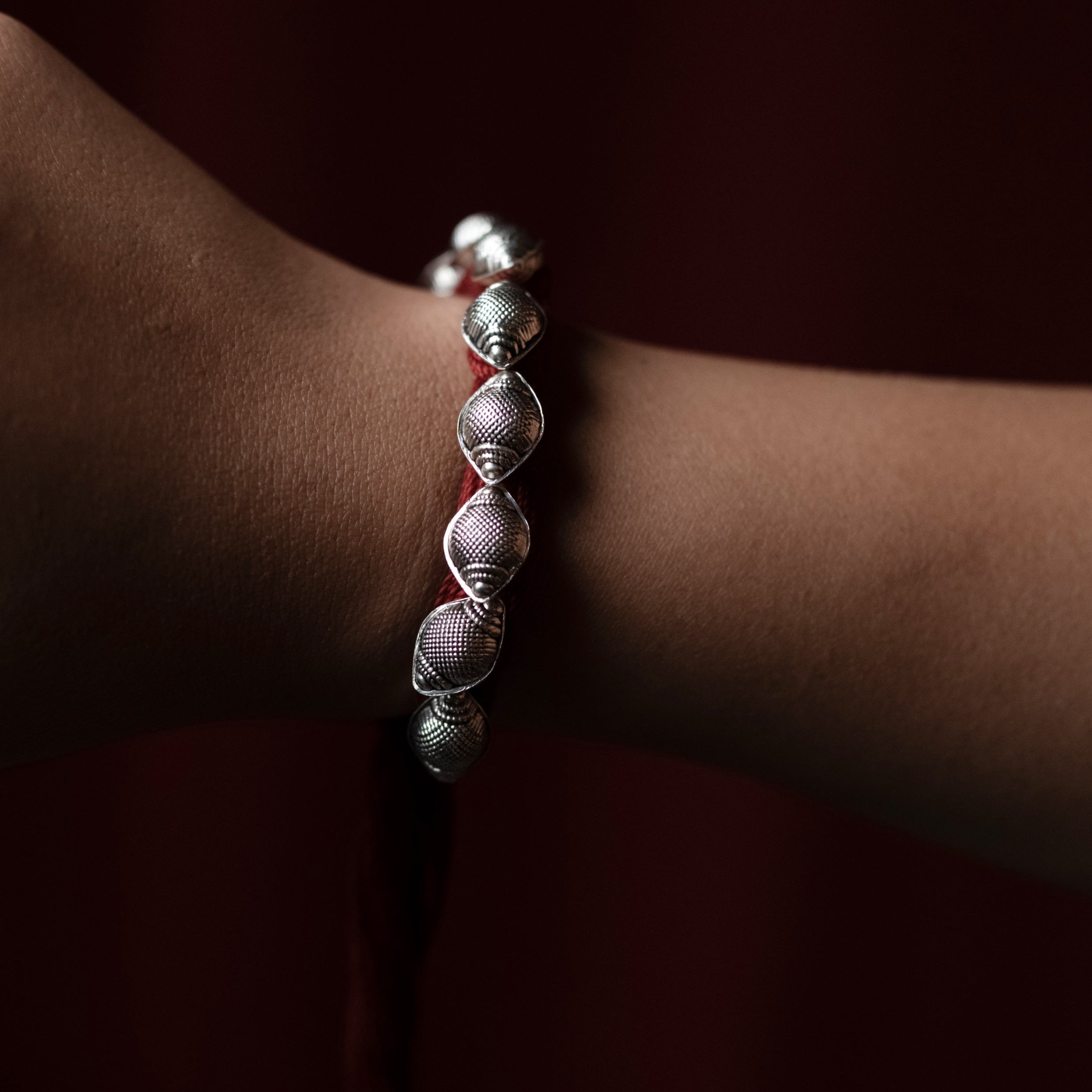 NavShan Pahuchi Silver Bracelet