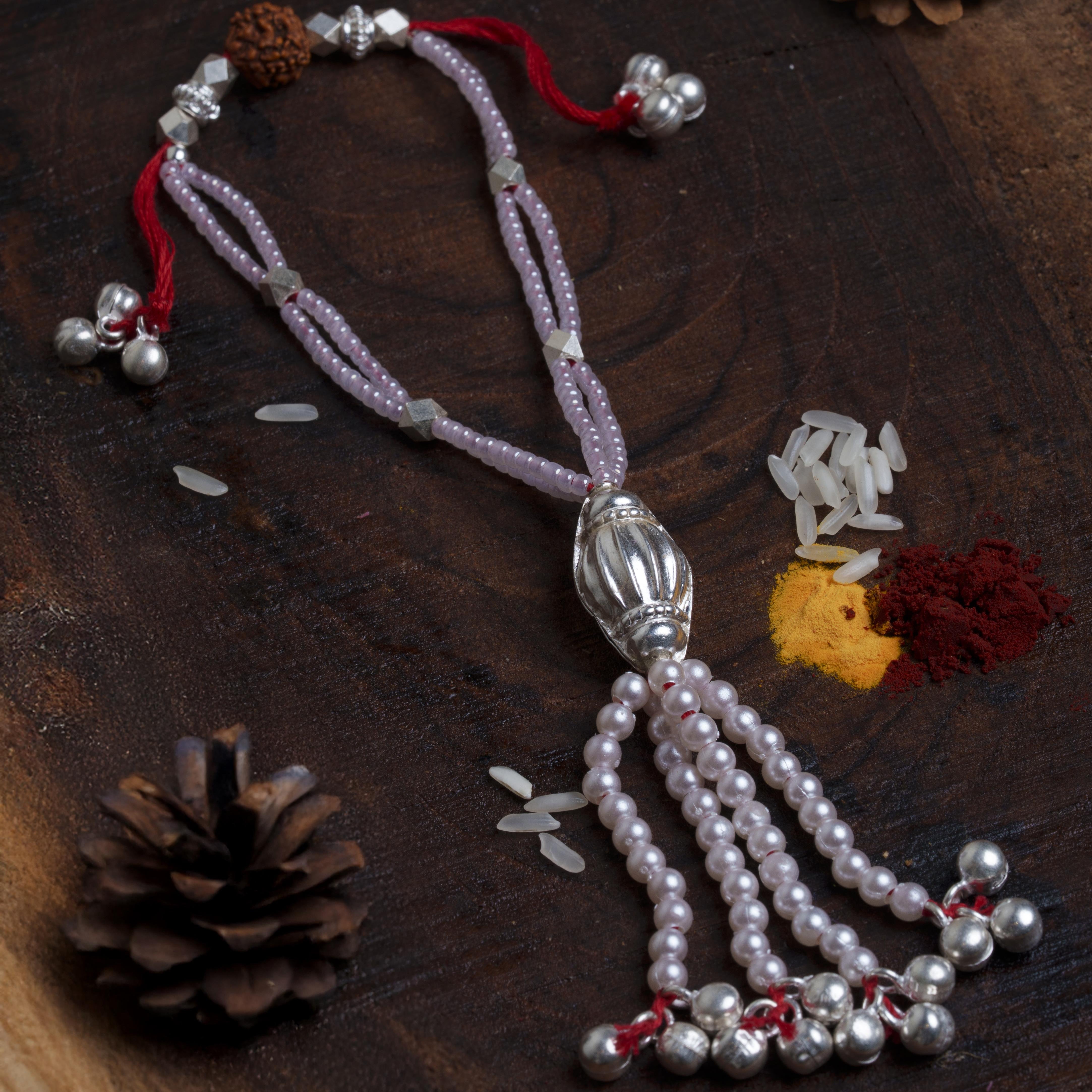 Thuli Silver Rakhi