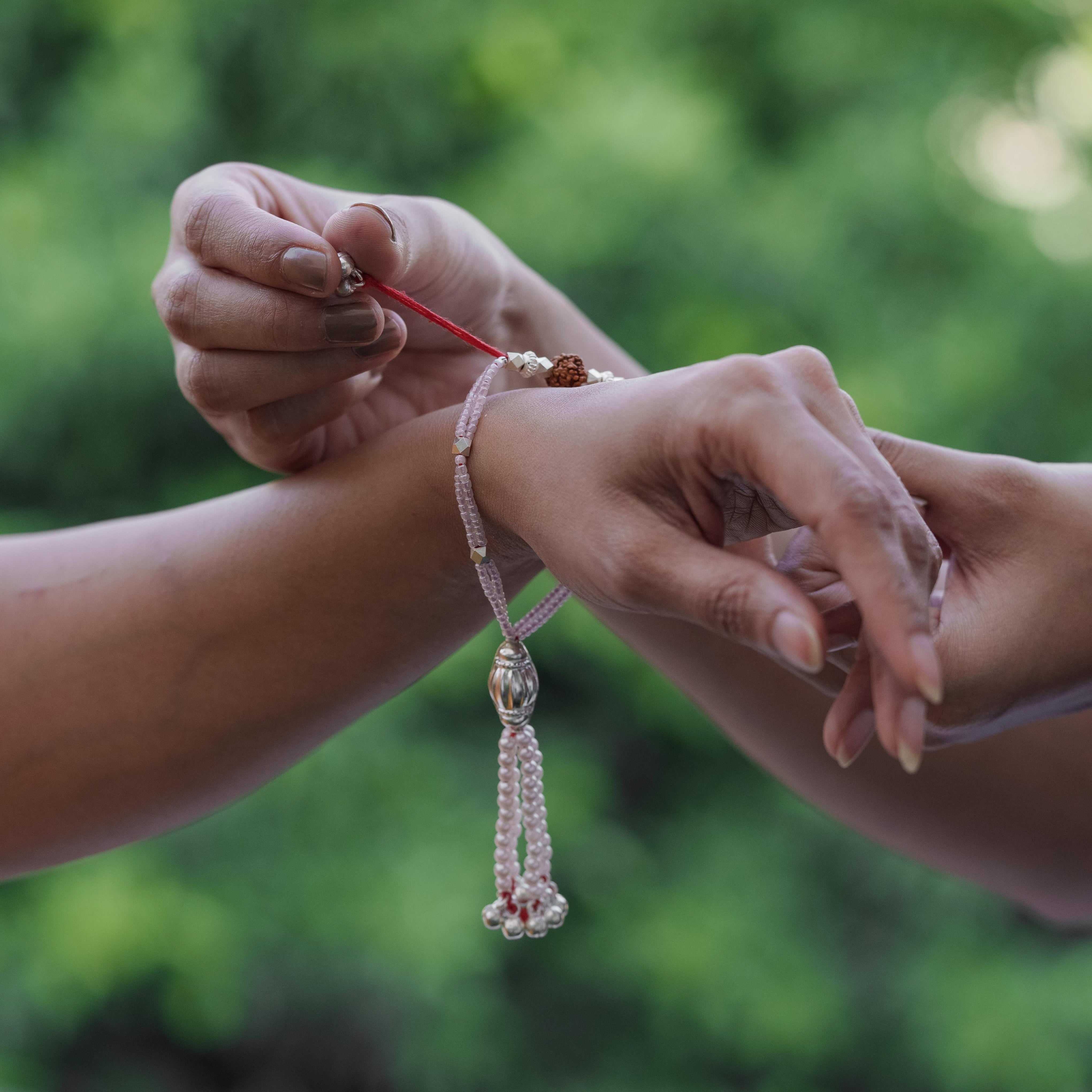 Thuli Silver Rakhi