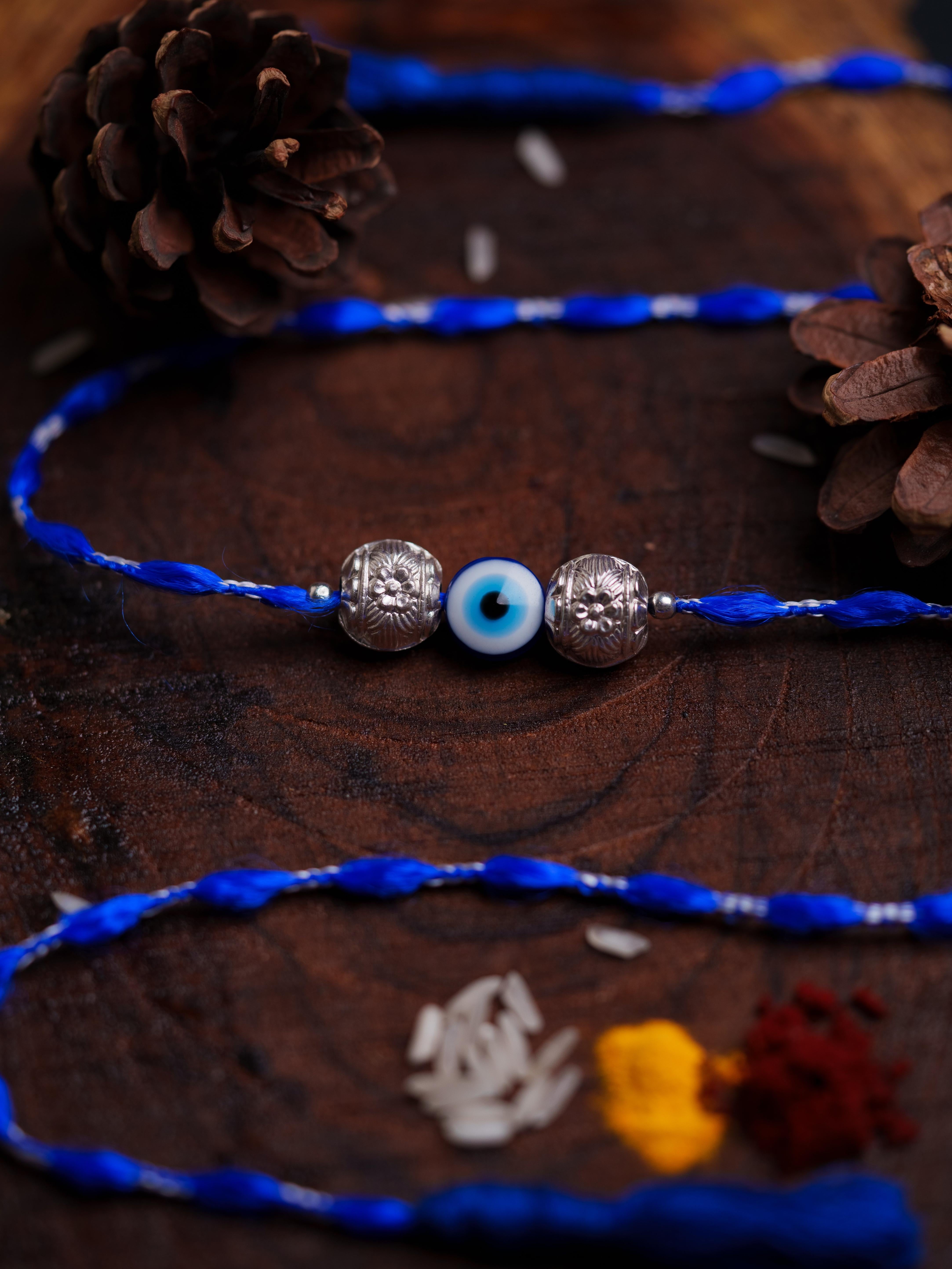 Trisha Silver Rakhi