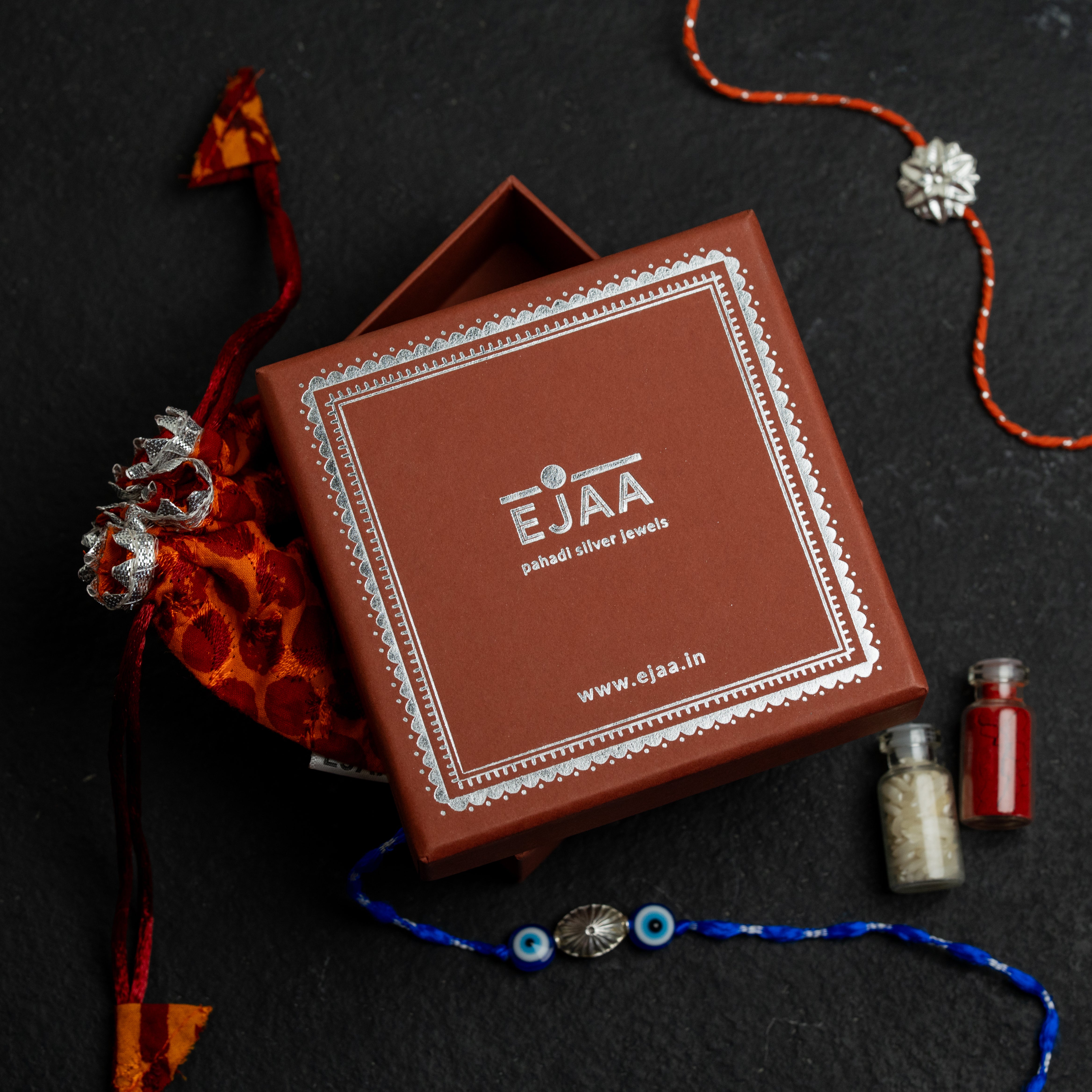 Bela Silver Rakhi