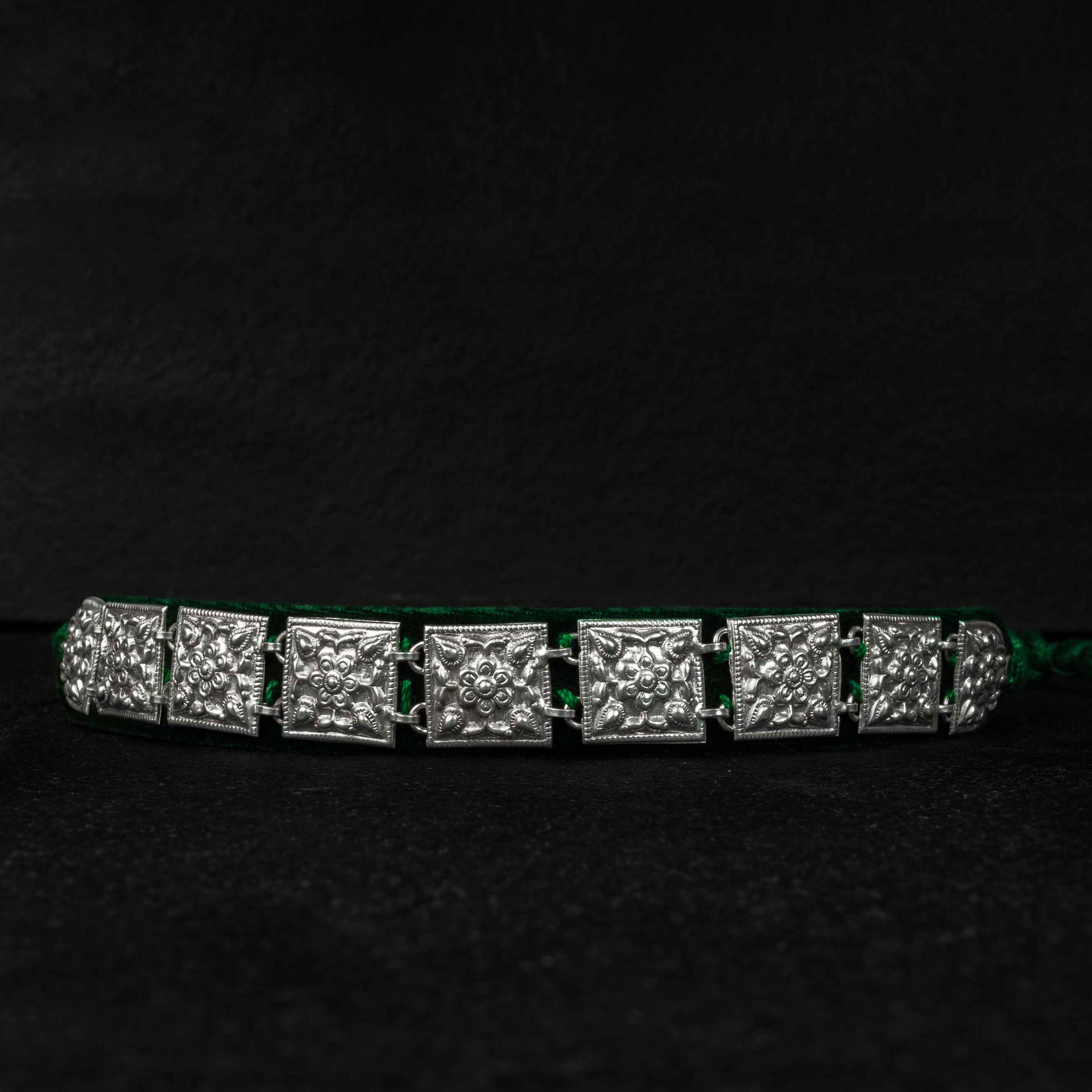 Chaukhandi Silver Guluband