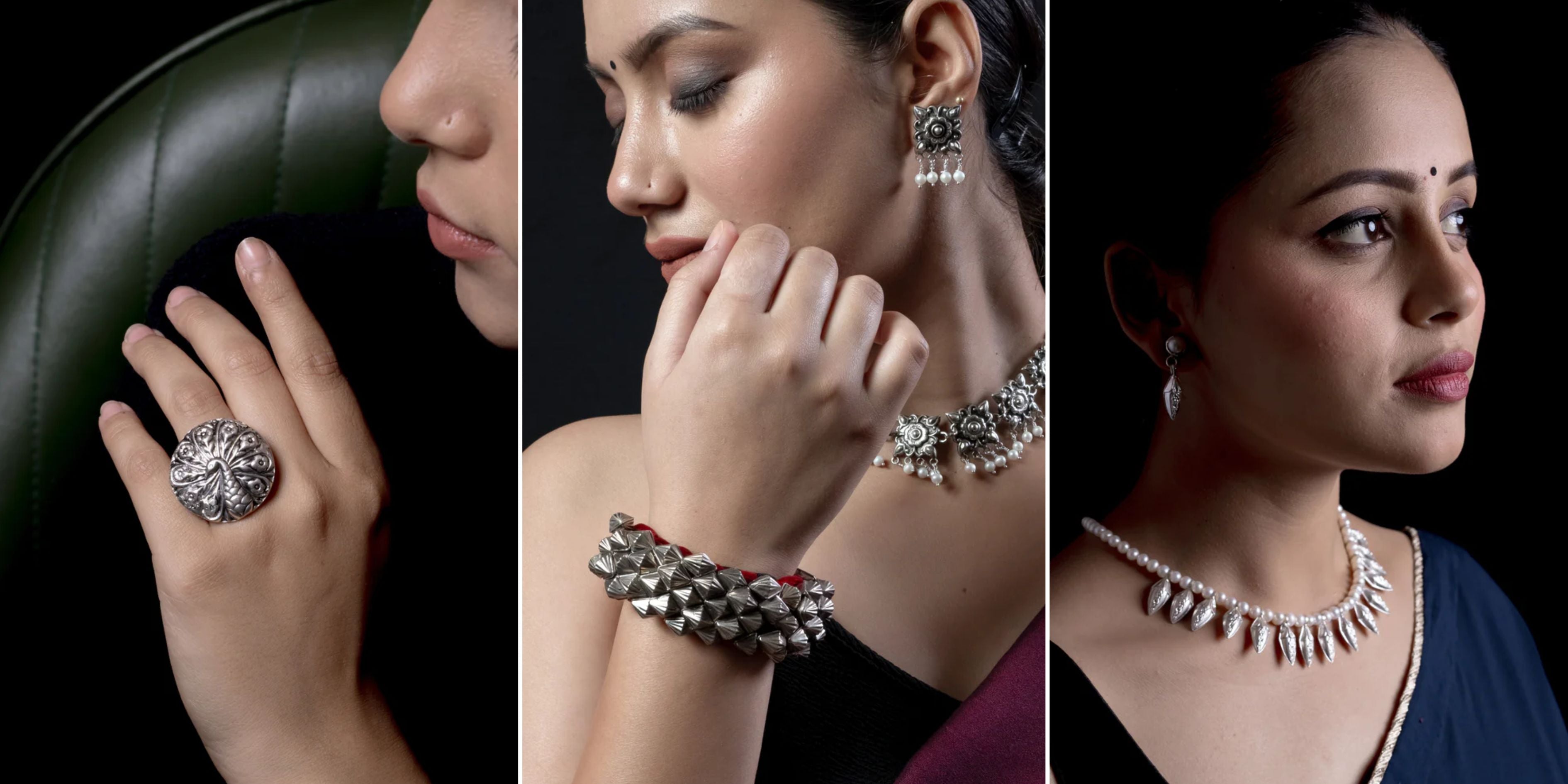 Add a Touch of Elegance to Your Festive Look With Silver Accessories