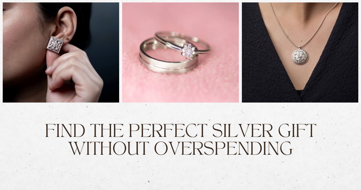 wedding gift silver jewellery