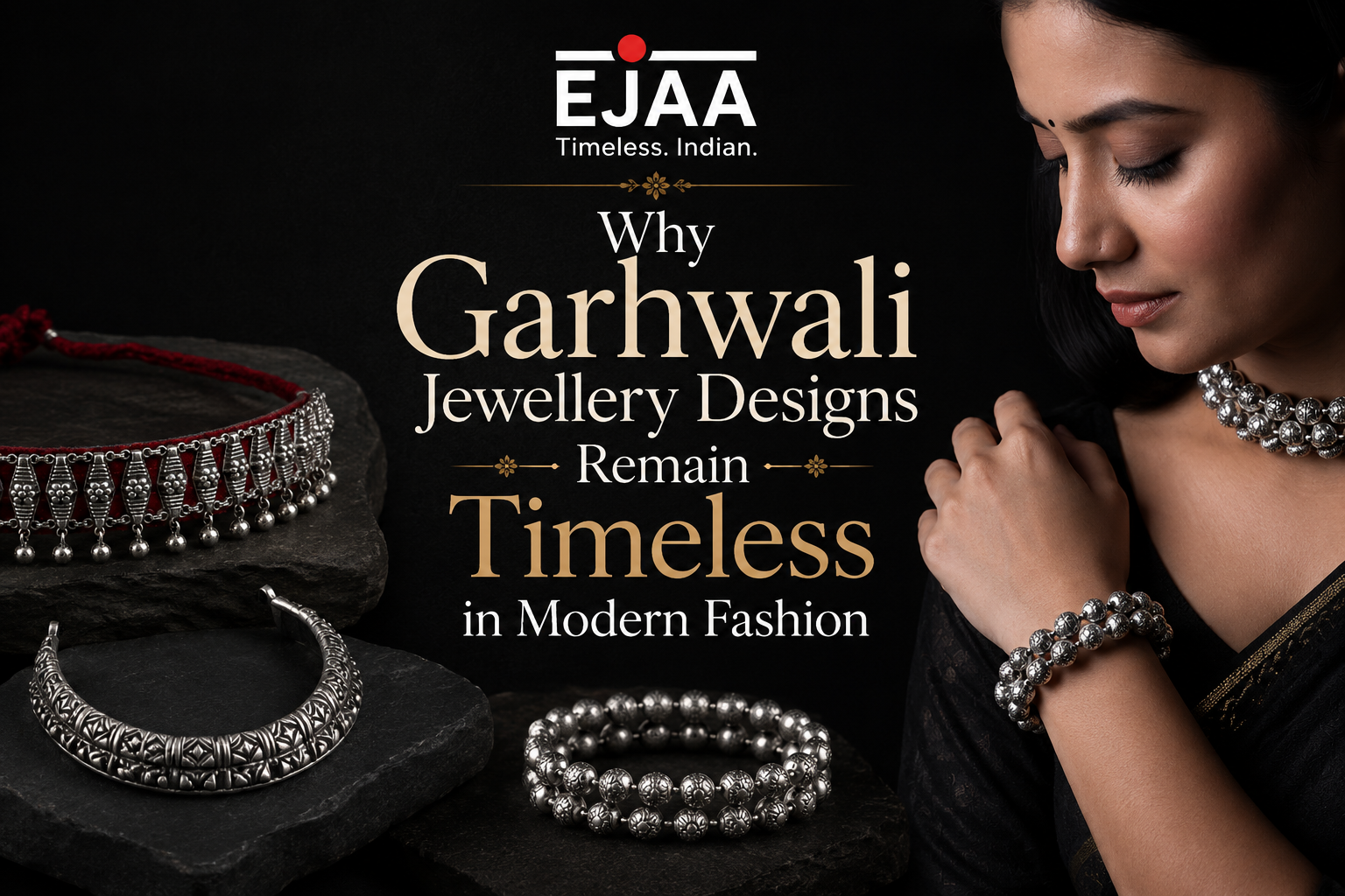 blog banner of garhwali jewellery designs 