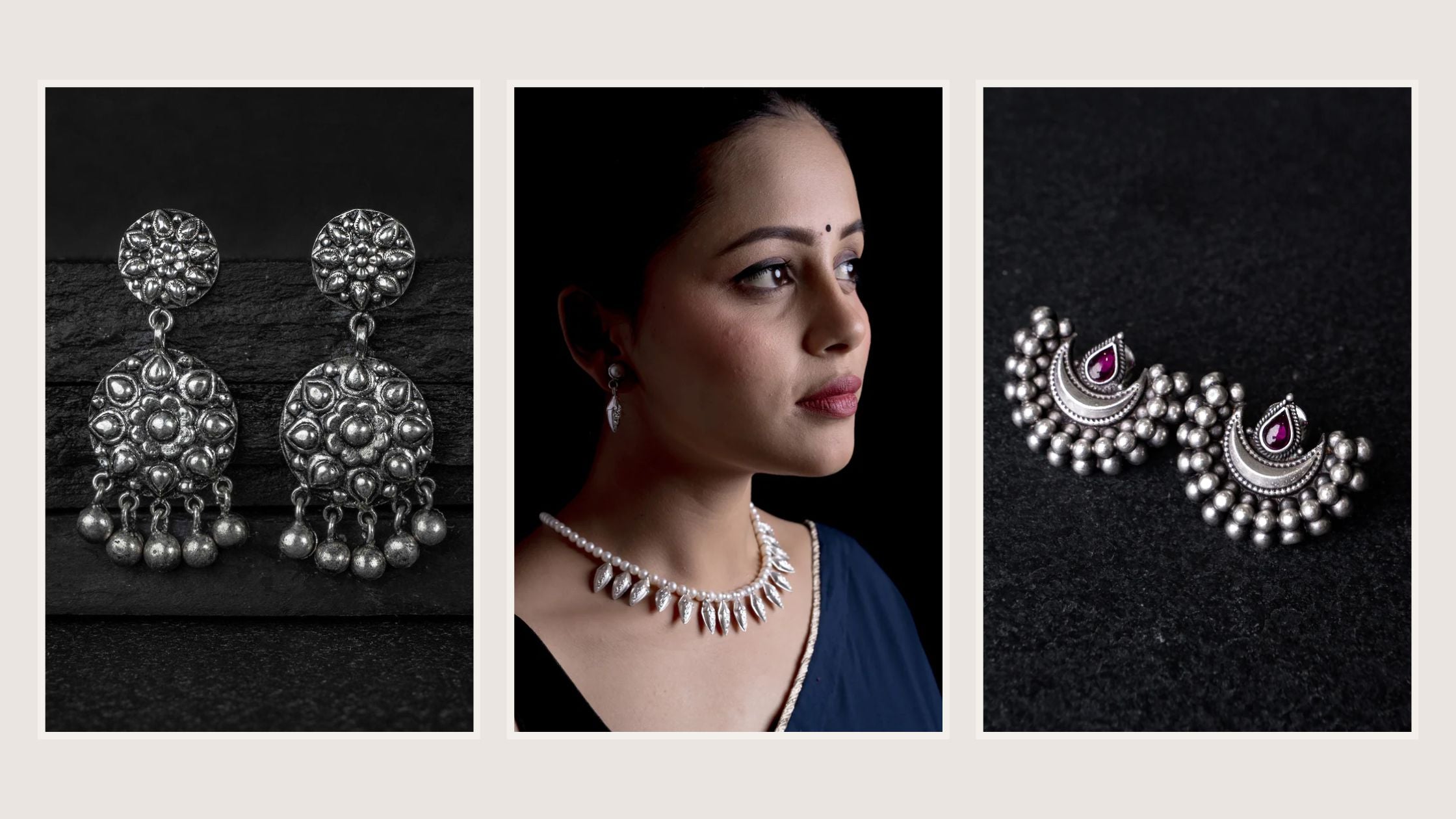 Silver Earring Styles Explained: Jhumki, Chandbali, Stud and Hoop, Which Suits You?