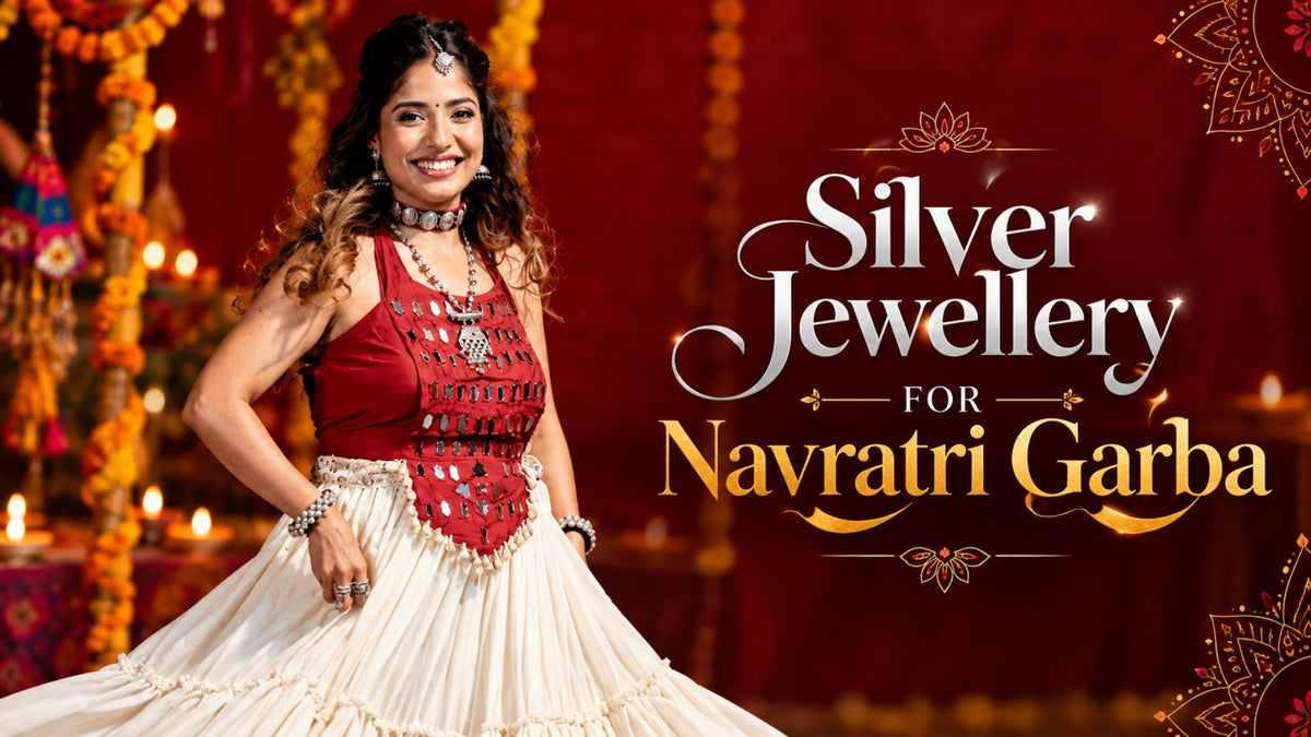 Silver Jewellery for Navratri Garba