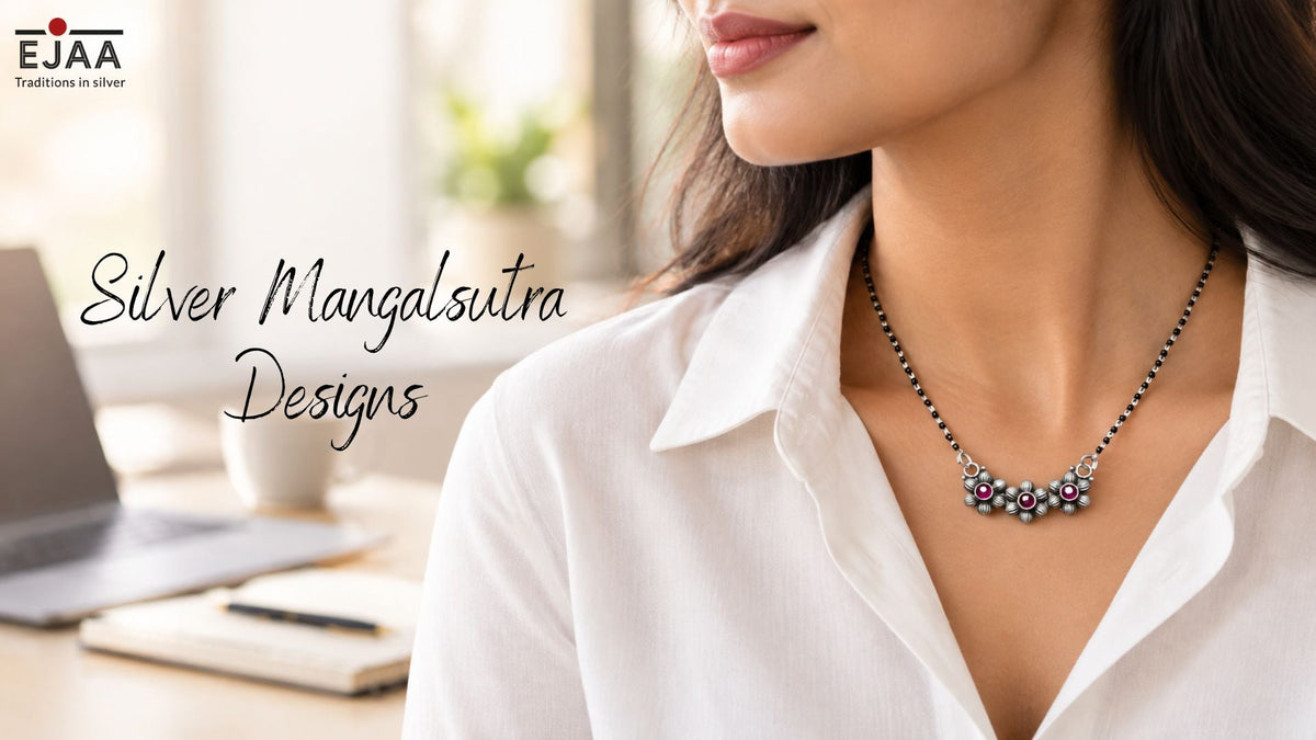 Silver Manalsutras for Working Women