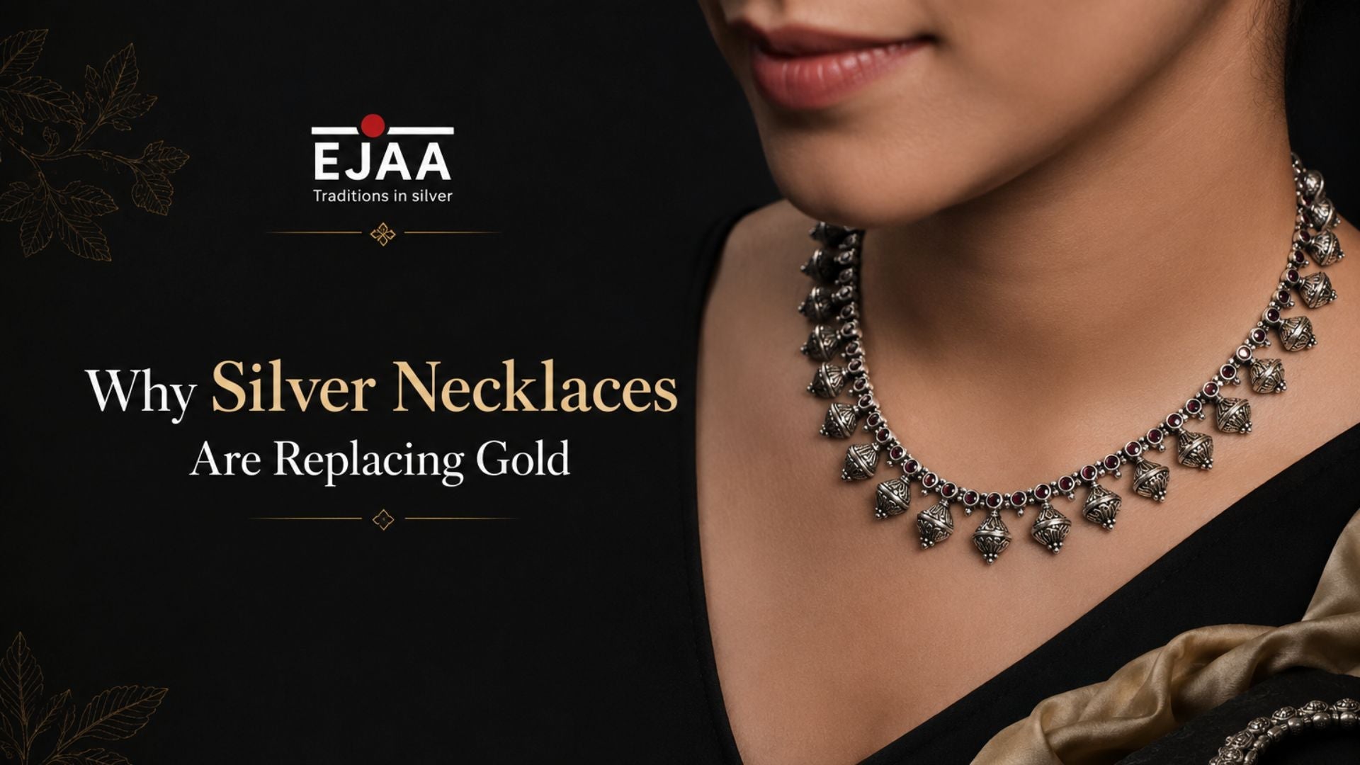 silver necklaces 