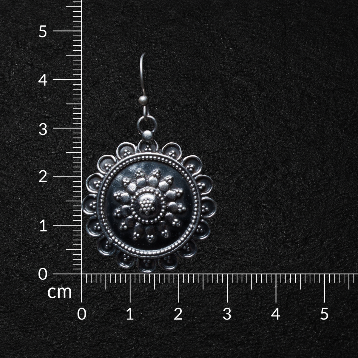 Gulabana Silver Earrings