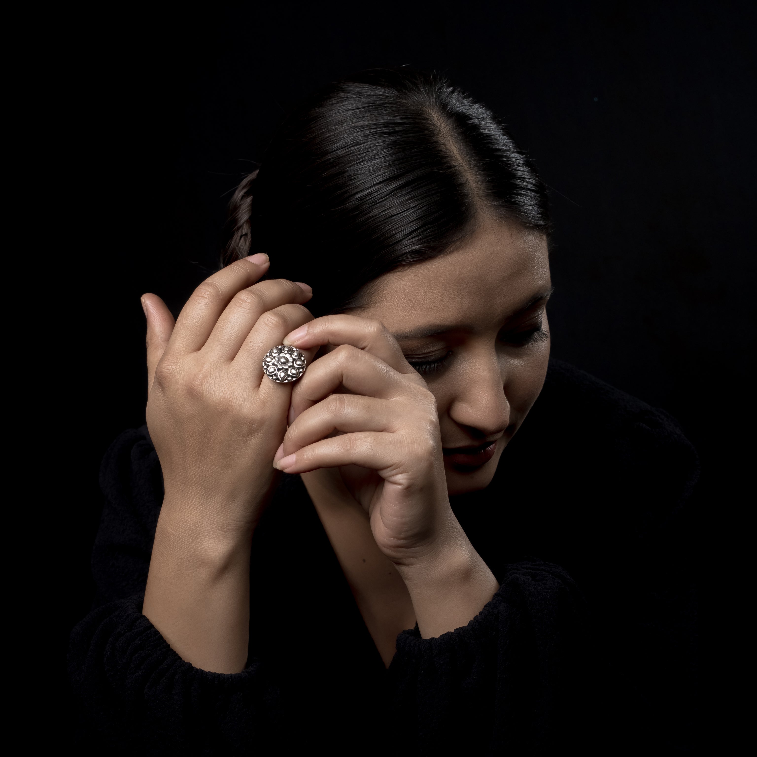 Chandak Silver Ring