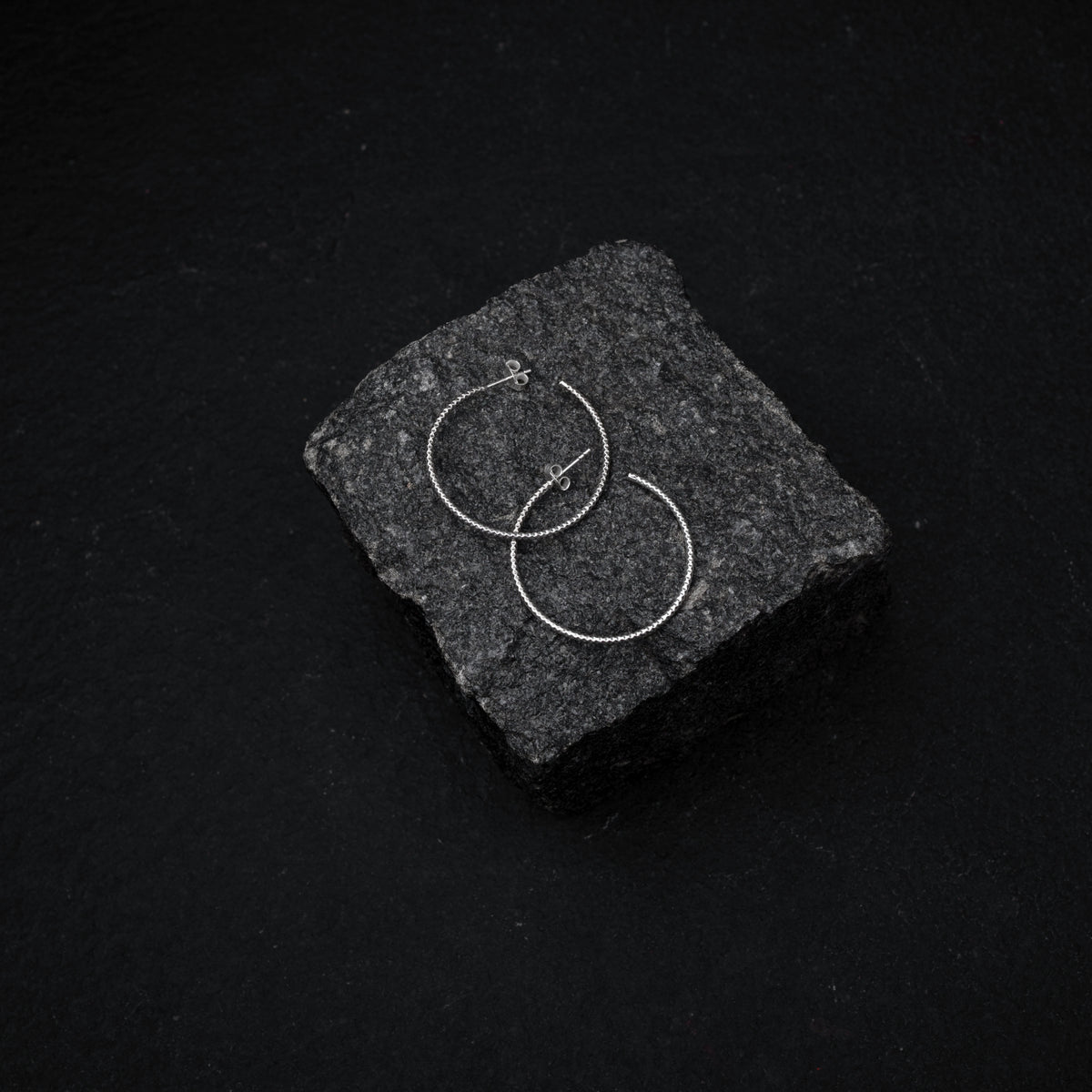 Buy Tikli Silver Hoops for women Online in India | Ejaa