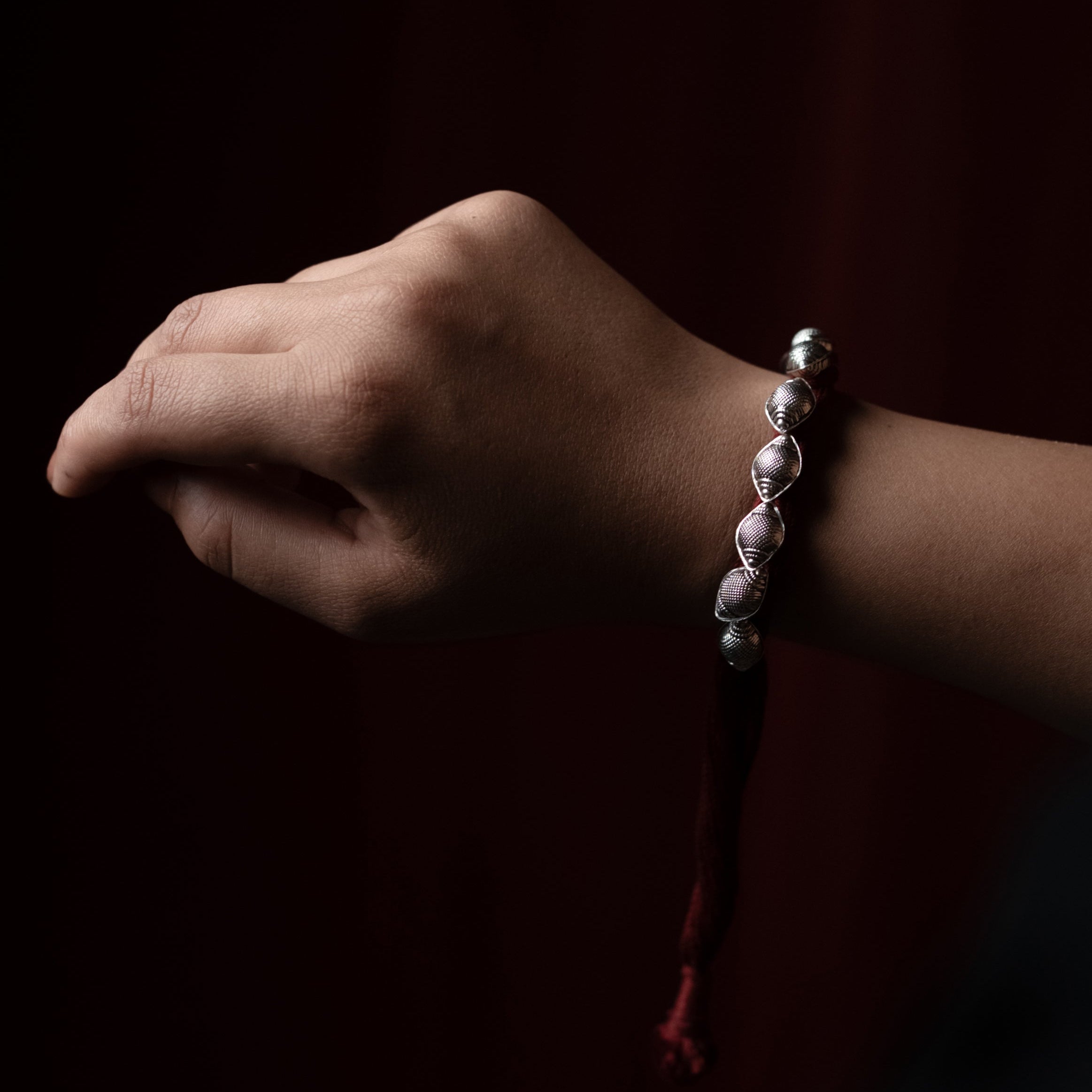 NavShan Pahuchi Silver Bracelet