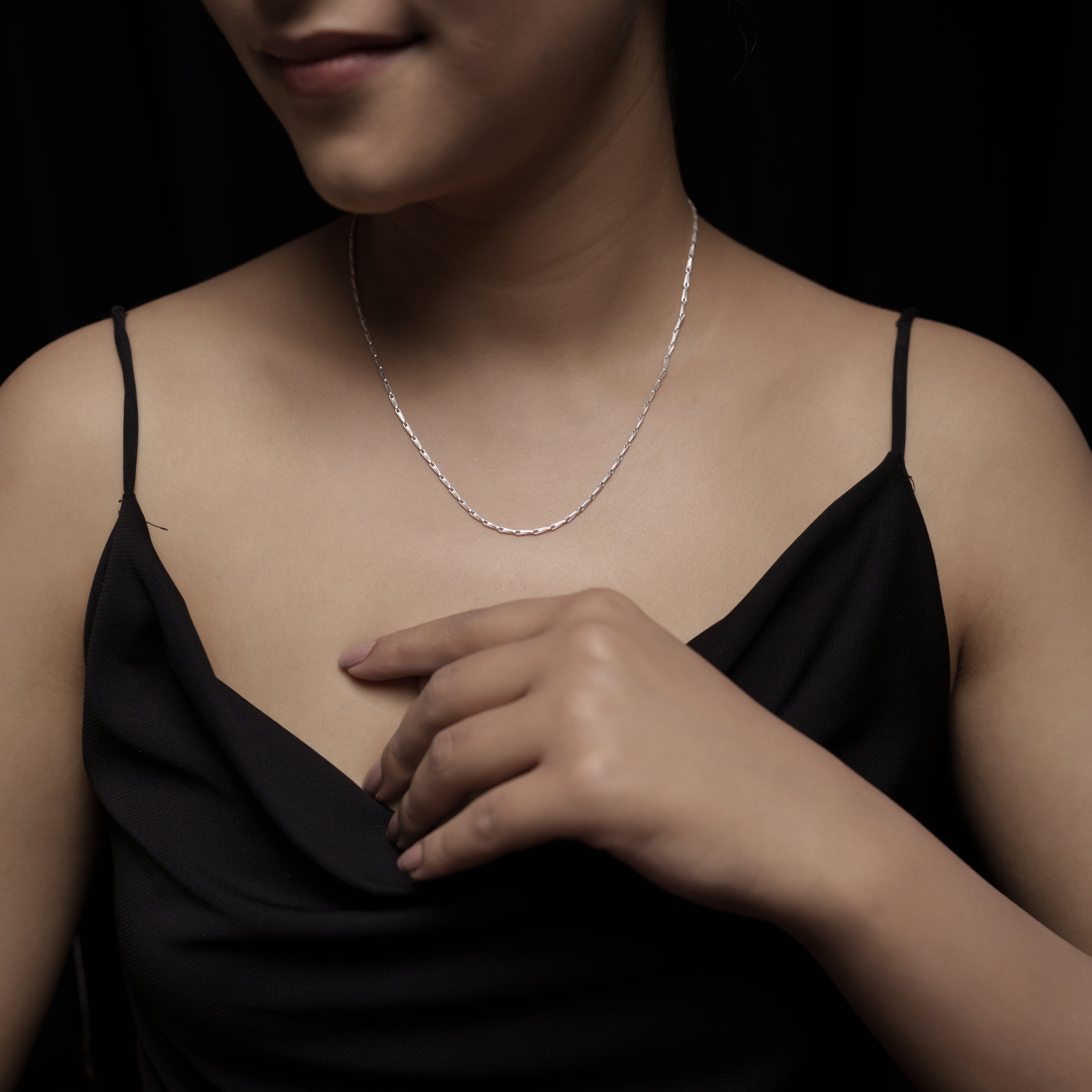 Sanjh Silver Chain