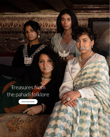 Buy Pahadi Silver Jewellery Uttarakhand Jewellery Online
