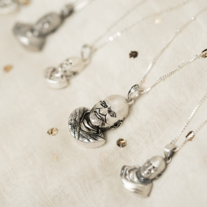 Silver Pendant- Special Edition- Neem Karoli Baba