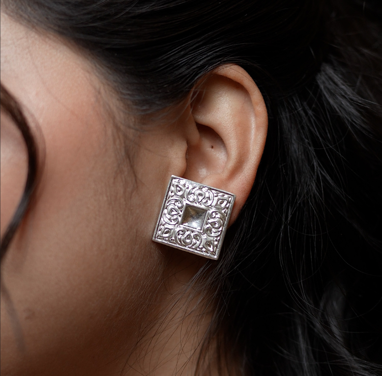 Chaoukri Studs wear by woman