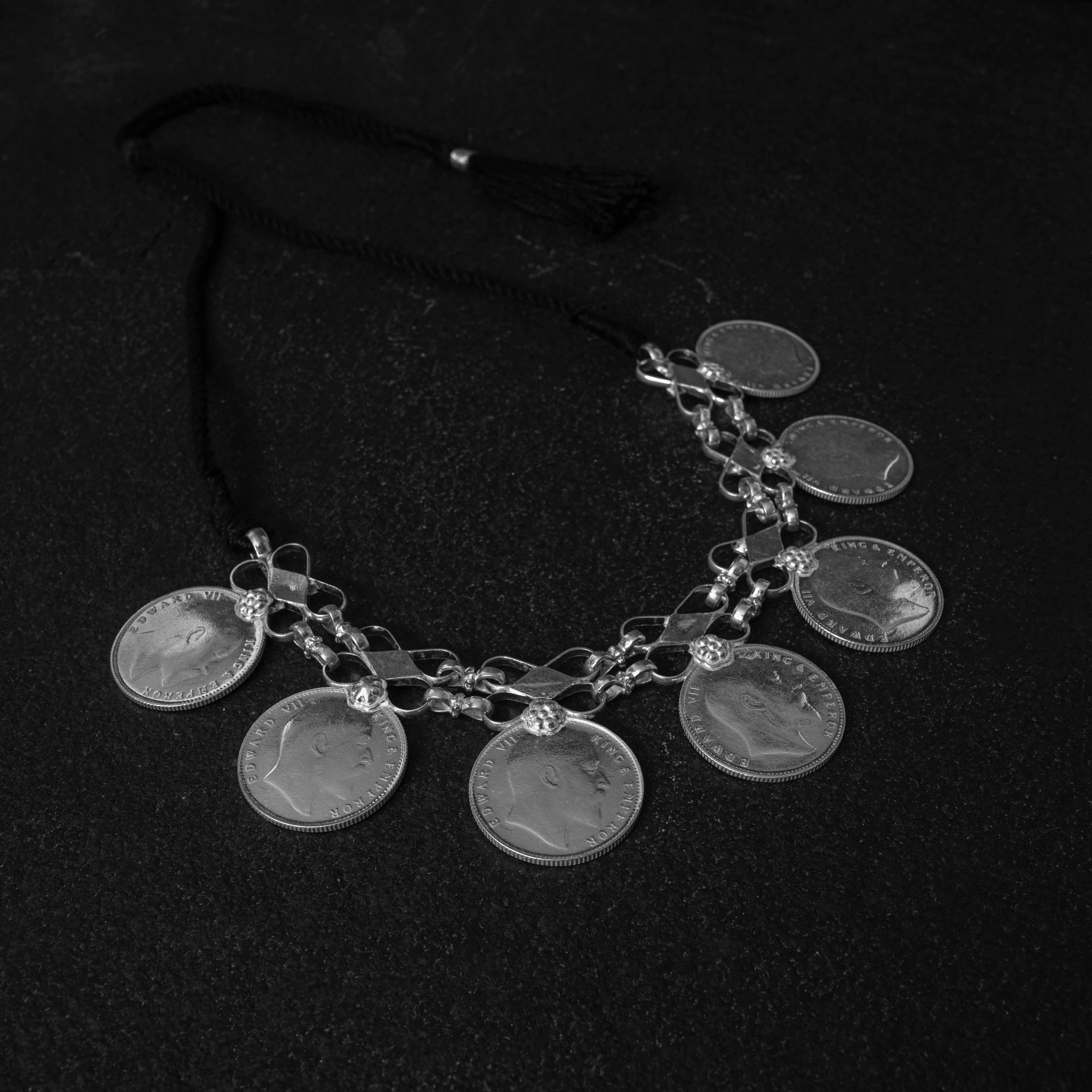 Silver Coin Jewellery - Sikka Haar