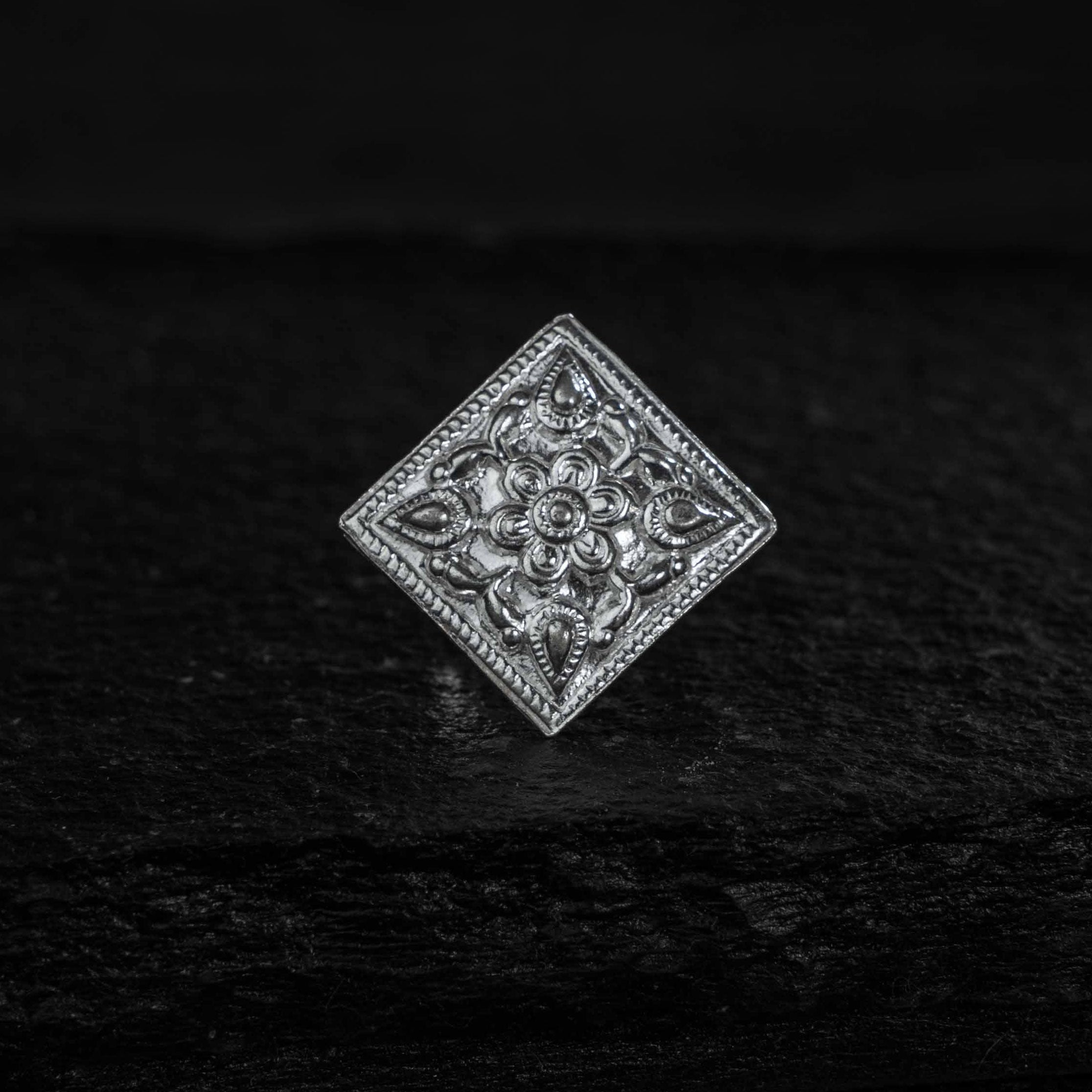 Chaukandi Silver Ring