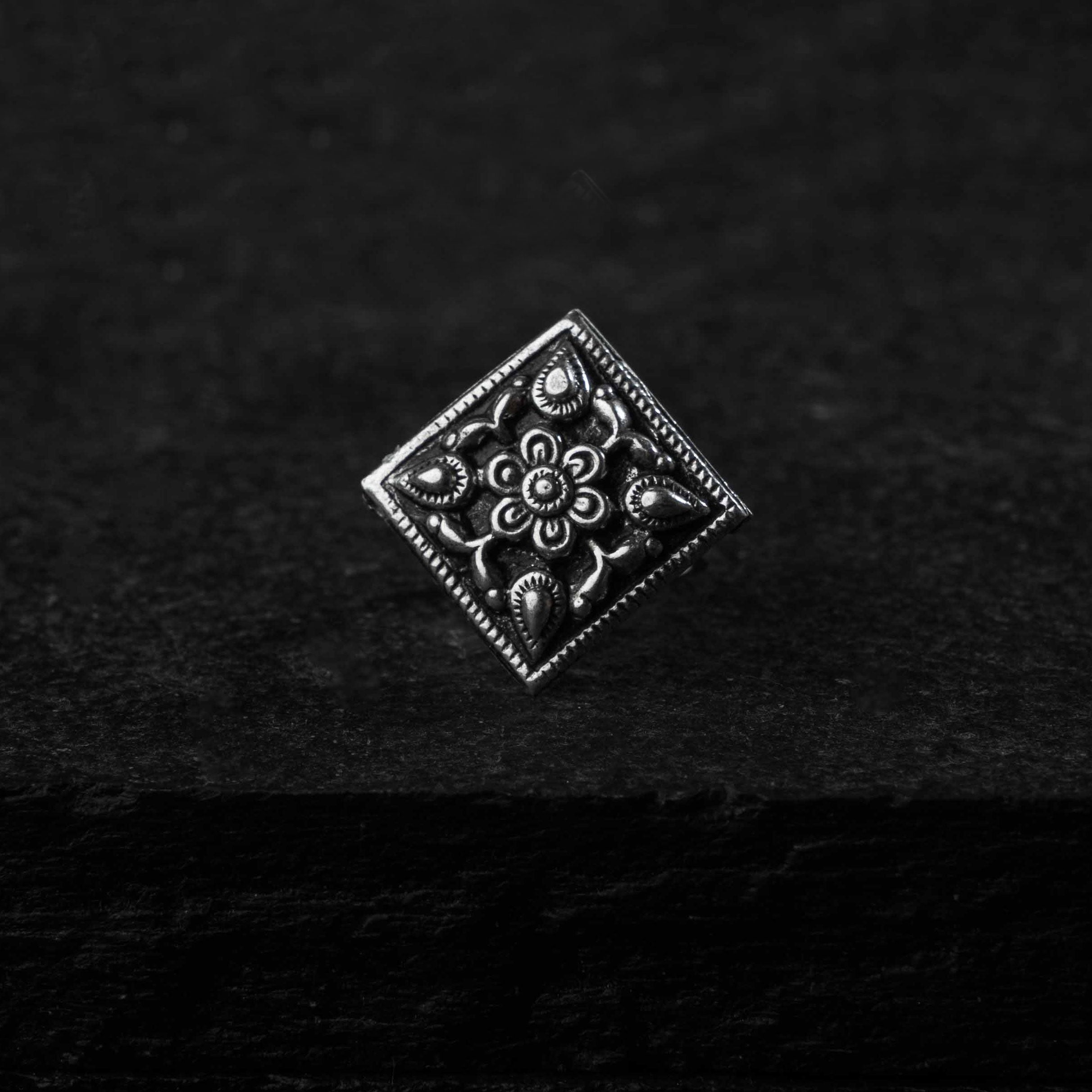 Chaukandi Silver Ring