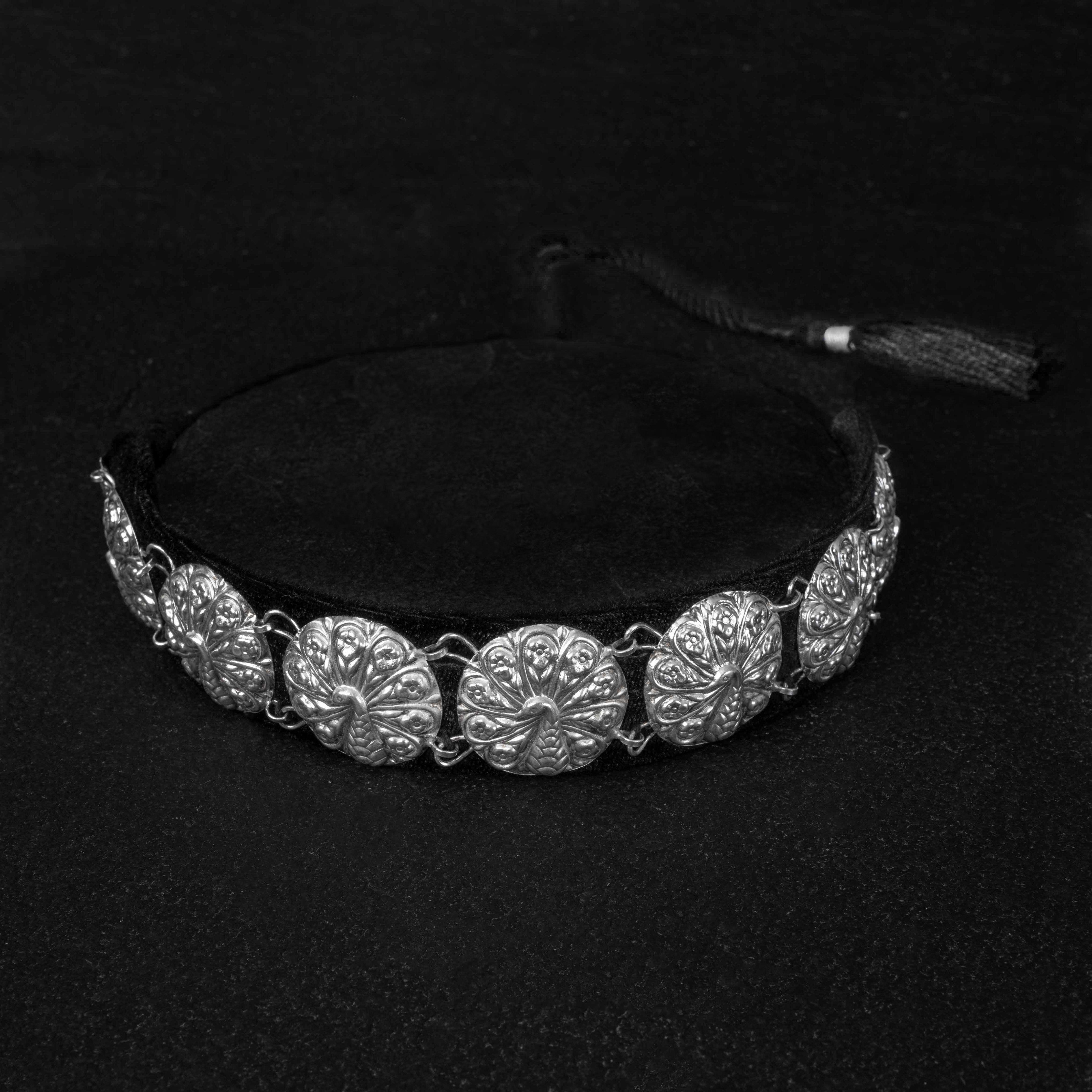 Morni Guluband Silver Choker